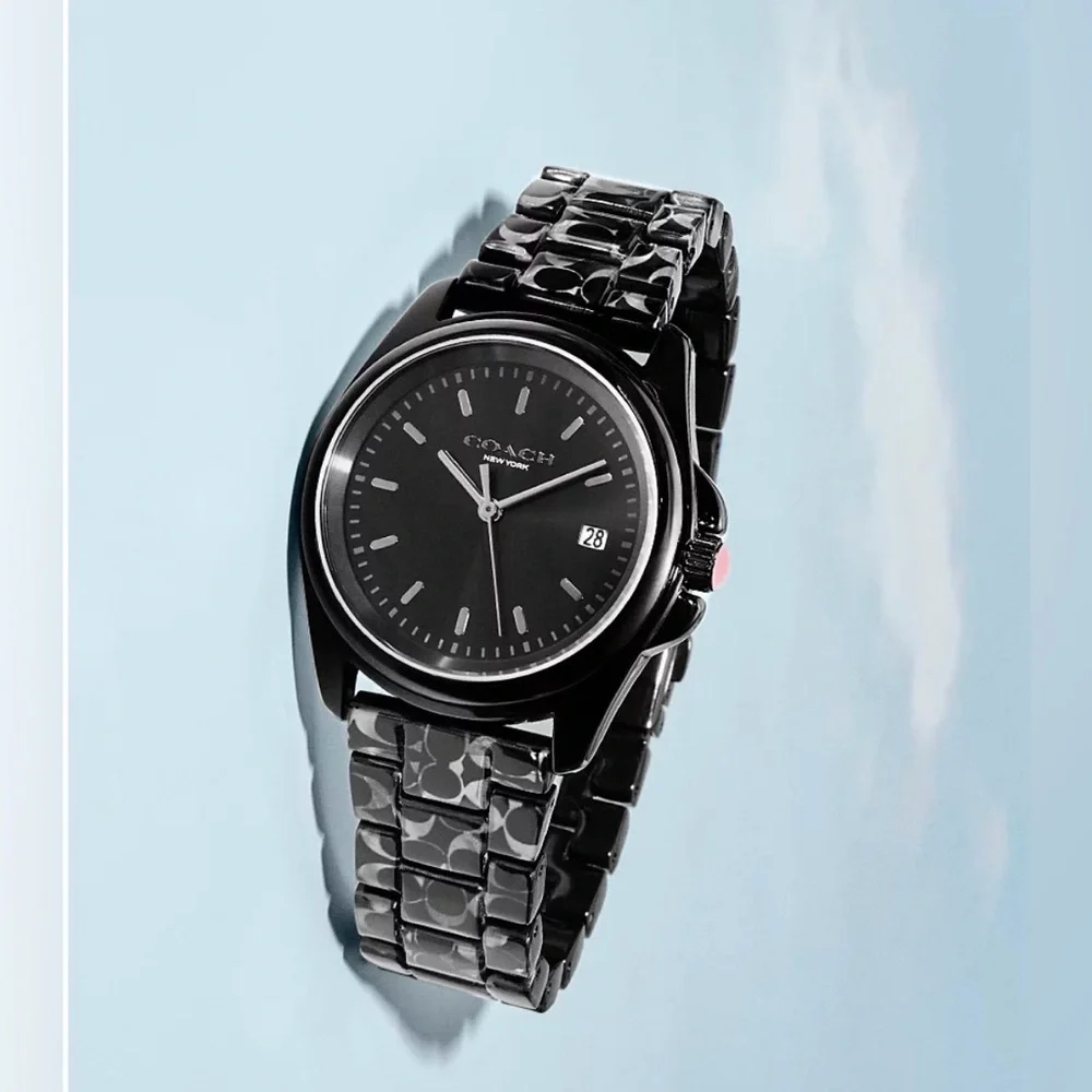 Coach elegant black